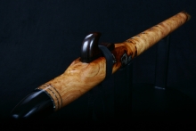 Makamong Burl Native American Flute, Minor, Low F-4, #E1I